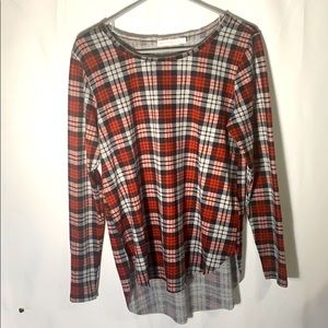 Plaid long sleeve (D0042)